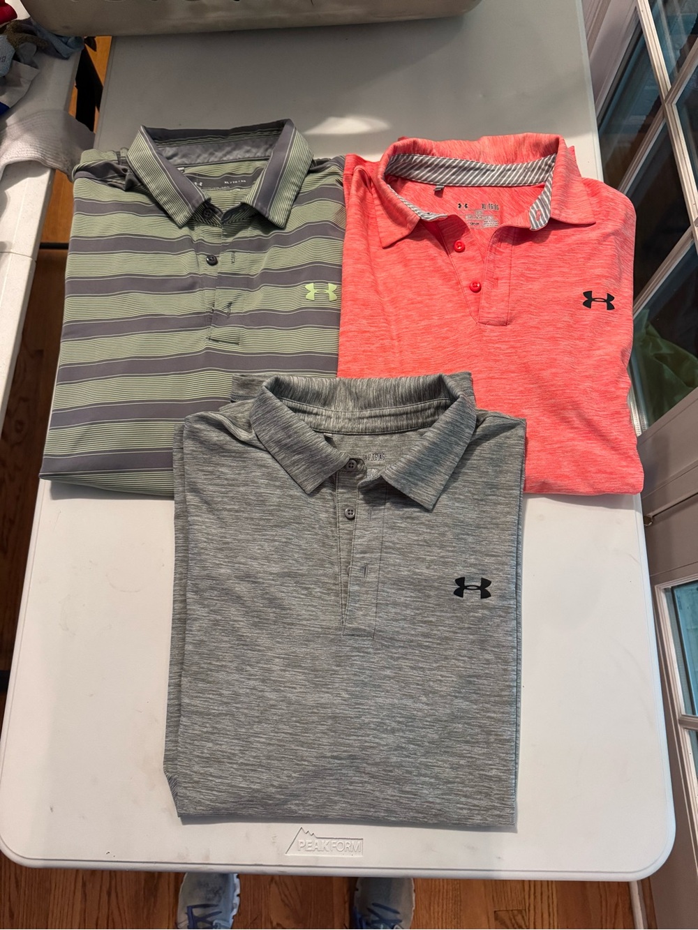 Lot of Under Armour polos